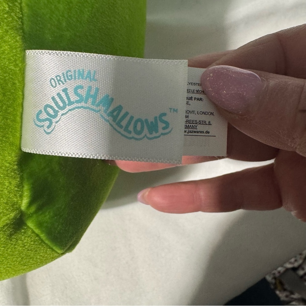 Squishmallows Baratelli Frog Prince 8” Plush NWT – Crowned Green Frog – Kellytoy - Picture 7 of 9